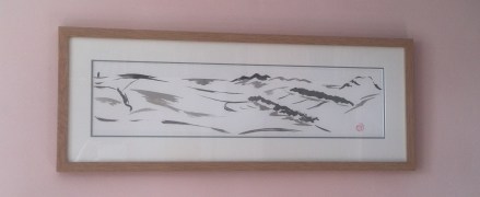 BORDERS III - chinese brush