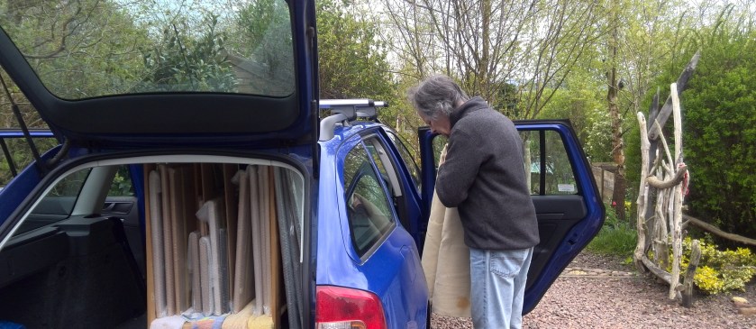 Extra padding with blankets