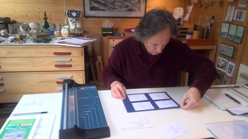 Labels for exhibition